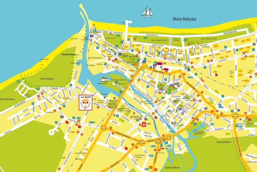 Lux Apart Kolobrzeg - Rybacka Екстер'єр фото